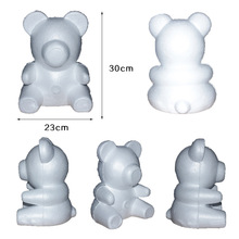 YO CHO Foam Roses Bear of Foam Mold Model Wholesale Valentine\x27s Day Gifts Birthday Rosettes Diy Party Supplies 2024 - buy cheap