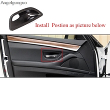 For BMW 5 Series F10 520 525 2011-2017 ABS Car Interior Door Bowl Cover Trim Sticker Decoration  Car Styling 2024 - buy cheap