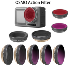 Camera Filters OSMO Action CPL/ND4/ND8/ND16/ND32 PL Circular Polarizer Filter for DJI OSMO Action Camera Acessories 2024 - buy cheap