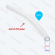 factory 2mm waterproof anti-uv plastic side glow portable pool light fibre optic cable 2024 - buy cheap