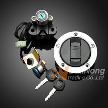 Motorcycle Ignition Switch Lock Fuel gas Tank Cap lock+key Seat Handle Locks Include Key For SUZUKI GSXR600 GSXR750 08-09   K8 2024 - buy cheap