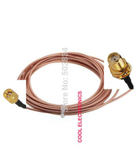 Cable RG316 de 5m, conector macho SMA a hembra SMA, mampara de tuerca, Cable de extensión coaxial RF, Cable de nailon RG316 2024 - compra barato
