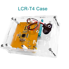 Caja de Electrónica Inteligente LCR-T4, caja de cubierta protectora para Transistor de LCR-T4, ESR SCR/MOS LCR T4, de acrílico transparente 2024 - compra barato