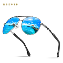 RBEWTP Unisex Brand 2019 Pilot Sunglasses Men Polarized Driving Bamboo foot Sunglasses UV400 Frame Eyewear Gafas De So 2024 - buy cheap