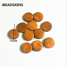 New arrival! 20mm 200pcs/lot Environmental Paint coin-shape Wood beads for jewelry DIY making( desgin as shown) 2024 - buy cheap