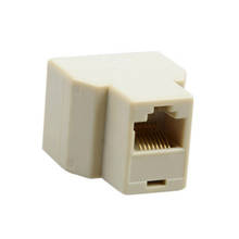 3 шт. Соединительный адаптер 1-2 пути LAN Ethernet сетевой кабель RJ45 гнездовой сплиттер разъем Adapte 2024 - купить недорого