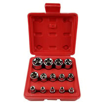 High quality 14pcs E sleeve combination hex wrenches Plum Blossom blow Molding Box Suite tool Special maintenance 2024 - buy cheap