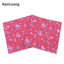 [RainLoong] Printed Flower Paper Napkins Flower For Party Decoration Tissue Decoupage Servilleta 33*33cm 1 pack  (20pcs/pack) 2024 - buy cheap