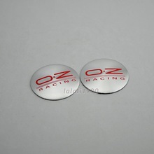 1 Set =4pcs 56mm OZ Racing Badge Emblem Sticker Wheel Center Cover Cap Hub Rim   Car Styling 2024 - buy cheap