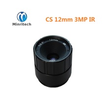 F1.2 surveillance camera lens HD lens CS 12MM /16MM/25MM big shot  3MP CCTV Lens 2024 - buy cheap