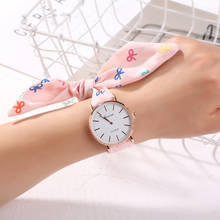 Fashion Design Ladies Watch Small Bow Strap Bracelet Watch Fabric Casual Women Quartz Wrist Watches WhiteDial relojes para mujer 2024 - buy cheap