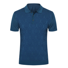 Camisa polo do bilhar masculina, camisa de seda nova moda verão 2019 respirável e confortável com frete grátis 2024 - compre barato