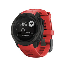 NoEnName_Null-Correa de silicona para reloj inteligente, repuesto para Garmin Instinct de 22mm, correa de liberación rápida, correa de reloj deportivo Unisex 2024 - compra barato