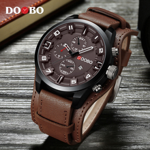 Doobo relógio de quartzo masculino, relógio de pulso com data à prova d'água luxuoso de marca na moda e casual para negócios 2024 - compre barato