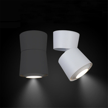 Luces descendentes LED COB plegables para montaje en superficie, lámparas de techo con rotación de 360 grados, 3W, 5w, 7w, 12w, 15w 2024 - compra barato