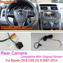 Cámara de marcha atrás para Mazda CX-9, CX9, CX 9, 2007 ~ 2014/RCA, pantalla Original Compatible, vista trasera de coche 2024 - compra barato