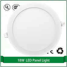 Round flat panel light 18W super slim panel lights 220mm round led panels light round 18w 2024 - buy cheap