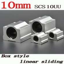 4pcs/lot SC10UU SCS10UU Linear motion ball bearings slide block bushing for 10mm linear shaft guide rail CNC parts 2024 - buy cheap