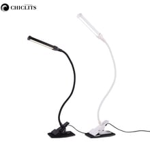 Table Lamp With Clip Led Desk Lamp Usb Charger With Clamp Lamp Table For Bedroom Reading Study Book Light 2024 - buy cheap