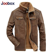 JOOBOX Winter Fleece Jackets Mens Autumn Jacket Coat Men Casual Slim Fit Stand Collar Waterproof Windproof Jacket Outerwear 2024 - buy cheap