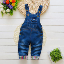 2019 baby boys overalls kids jumpsuit bib pants toddler fashion styls children denim overall trousers kids jeans for boys 2024 - buy cheap