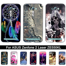 Soft Silicone Phone Cover For Asus ZenFone 2 Laser ZE550KL 5.5" Case TPU Back Cover For Asus ZenFone 2Laser ZE550KL Cover Shells 2024 - buy cheap