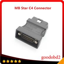 Мультиплексор для Benz MB STAR C4, компактный диагностический инструмент 4 C4, 16-контактный автомобильный адаптер OBD2, 16-контактный разъем 2024 - купить недорого