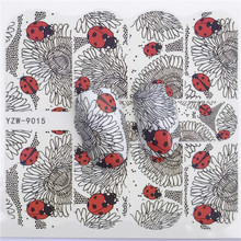 1 лист наклеек WUF для дизайна ногтей в виде леденцов/фруктов/цветов, водные переводные наклейки для ногтей, наклейки, Очаровательные Стили «сделай сам», украшение для маникюра 2024 - купить недорого