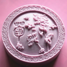 Chrysanthemum "soap mold/handmade soap mold/silicone mold/die/silica gel soap die candle 2024 - buy cheap