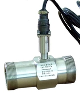 Liquid turbine flowmeter LWGY-25 threaded connections output NPN signals contact with PLC 2024 - buy cheap