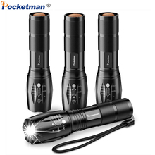 Powerful LED Flashlight 1/2/3/4 PCS XML L2 V6 Zoomable Flashlight Waterproof LED Torch with 5 Modes Super Bright Torch 2024 - buy cheap