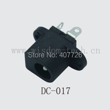 Free shipping 20pcs/lot DC power charging connector pin2.0/2.5*O.D.5.5 plug power jack DIP 3pin PCB mounting DC-017 2024 - buy cheap