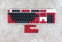 MP 123 Keys Dye-Sublimation PBT Black&Red Color Cherry Profile For Mechanical Gaming Keyboard 2024 - buy cheap