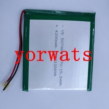 New Hot A Rechargeable Li-ion Cell  3.7V polymer lithium battery 507987 mobile power Tablet PC charging treasure DIY 2024 - buy cheap