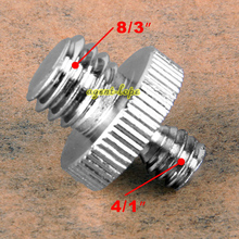 10 pçs/lote 1/4 "para 3/8" ou 1/4 "estender converter parafuso parafuso prisioneiro adaptador de conversão para canon nikon sony fuji câmera suporte ou tripé 2024 - compre barato