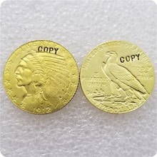 USA 1912-P,D,S $5 Indian Head Quarter Eagle Gold Coin COPY COINS 2024 - buy cheap