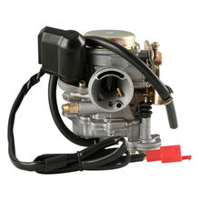 Motorcycle NEW 19mm 50cc SCOOTER Carb CARBURETOR ~ 4 stroke chinese GY6 139QMB engine moped SUNL 2024 - buy cheap