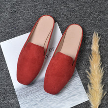 Women Slippers New  Summer Big Size Fashion Mule Shoes Flat Sandals Slides Beach Flip Flops Elegant Woman Slippers 2024 - buy cheap