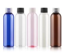 Botellas Vacías de plástico PET con tapón acanalado transparente, 200ml, 20 unids/lote 2024 - compra barato