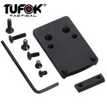 TuFok RMR Mount Fit Glock Hunting Shooting RMR Red Dot Scope Mount Plate for Glock 17 19 22 26 27 34 2024 - buy cheap