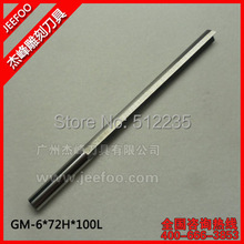 6*72*100L CNC Solid Carbide Two Straight Flute Bits/CNC Router Bits/Router Cutter 2024 - buy cheap