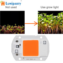 1 pc Luz Led COB Espectro Completo LEVOU Chip de Lâmpada de Diodo EMISSOR de luz Cresce Luzes Fitolampy Fito para Mudas de Plantas de Interior hidroponia