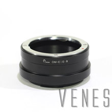 Venes-Adaptador de lente compatible con lentes Olympus para cámara EOS R, OM-EOS R 2024 - compra barato