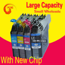 With Chip LC123 ink cartridge for brother LC123 LC127 LC121 LC129 for Europe printer Cartridge LC123 2024 - buy cheap