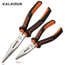 KALAIDUN Crimping Tool Wire Stripper Long Nose Pliers Multitool Cable Wire Crimper Diagonal Multifunction Electrician Hand Tools 2024 - buy cheap
