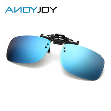 ANDYJOY Brand Sunglasses Clip Polarized Lens Men Women Anti-UV Myopia Glasses Clip Fashion Night Vision Driving Glasses Clip 2024 - buy cheap