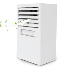 Mini Portable Air Conditioner Table Desk Small Home Office Bladeless Fan Humidifier Quiet Personal Moisturizing Air Cooler fan 2024 - buy cheap