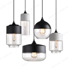 BLUBBLE Geometric Nordic Modern Pendant Lamp Glass Fixtures E27 E26 LED Pendant Lights for Kitchen Restaurant Bar Pendant Lamp 2024 - buy cheap