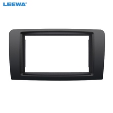 LEEWA Car Double Din Radio Fascia Frame Trim for Mercedes BENZ ML W164 2006-2010 Installation Audio Dash Panel Kit Frame #CA5115 2024 - buy cheap