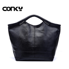 Fashion large bag ladies black tote bag women PU leather handbags famous brand designer handbag dumpling bag 2024 - buy cheap